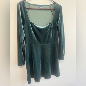 Old Navy velvet dress size large